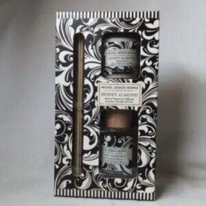 Michel Design Works Home Fragrance Reed Diffuser, Honey Almond